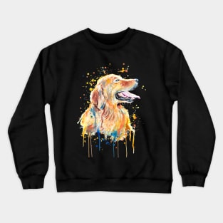 Yellow Labrador Dog Crewneck Sweatshirt